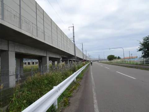 八雲から函館 七飯町飯田町