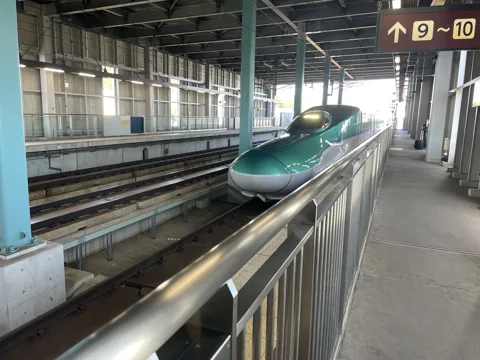 函館から木古内 木古内駅