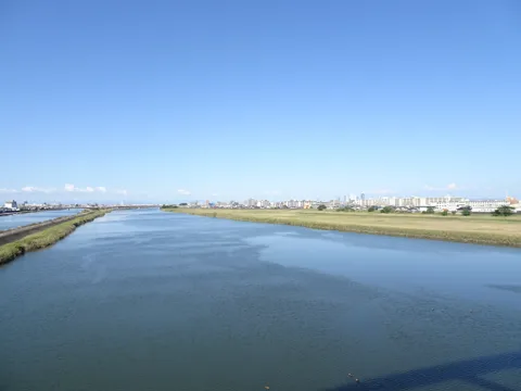 岐阜羽島から桑名・熱田 名古屋市港区甚兵衛通