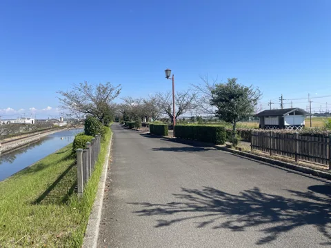 岐阜羽島から桑名・熱田 飛島村新政成