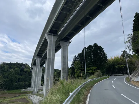 大熊町からいわき 36.0km地点