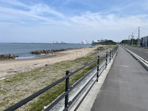 浜吉田から相馬 新地町大戸浜