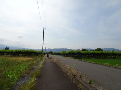 二本松から飯坂温泉 福島市笹木野