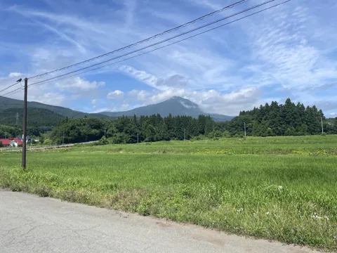 猪苗代から東山温泉 13.0km地点