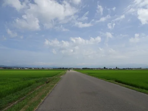 東山温泉から会津若松 会津美里町和田目