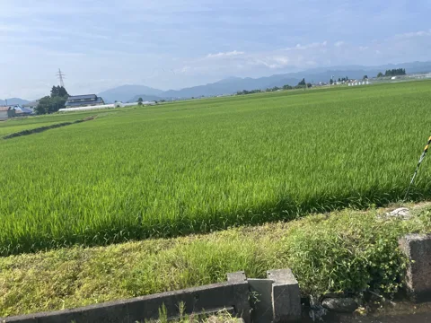 東山温泉から会津若松 10.0km地点