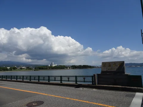 長崎空港から諫早 2.0km地点