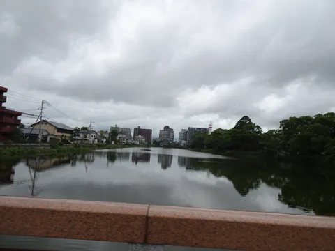 佐賀大和温泉から佐賀 佐賀市城内