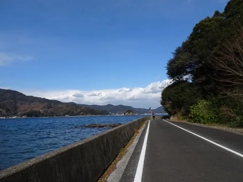 大入島 18.0km地点