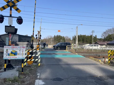 八戸から三沢 おいらせ町向山