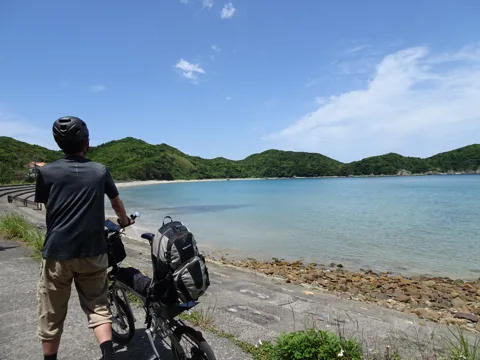 八代と甑島2 7.0km地点