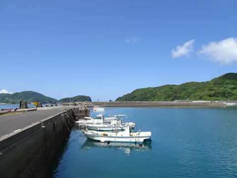 八代と甑島3 中甑港