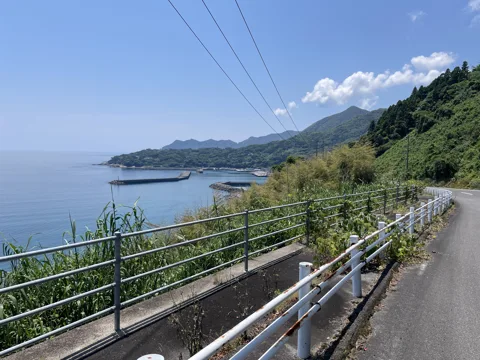 八代と甑島4 35.0km地点