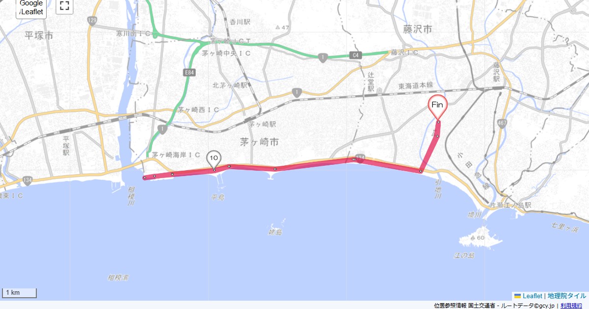 01/9/2 湘南海岸CR往復