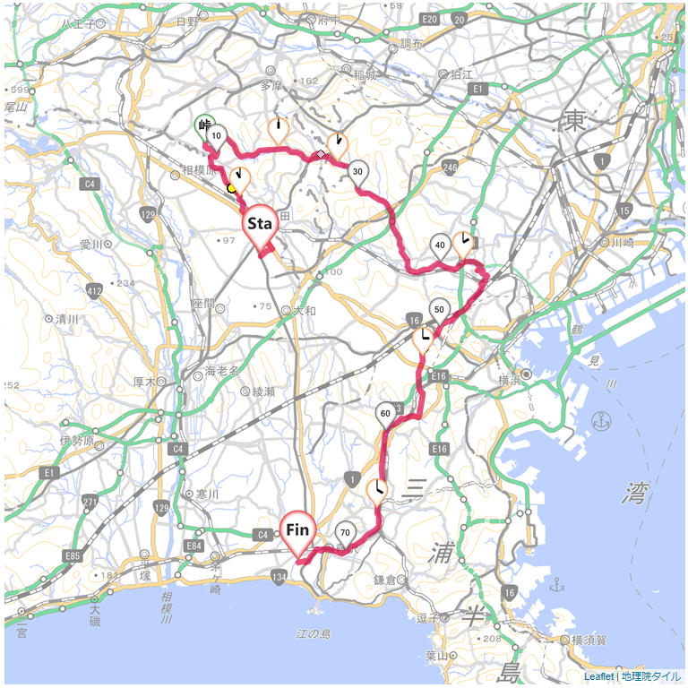 05/11 鶴見川源流から下る
