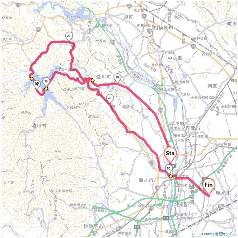 07/27 横須賀水道みち・宮ケ瀬湖