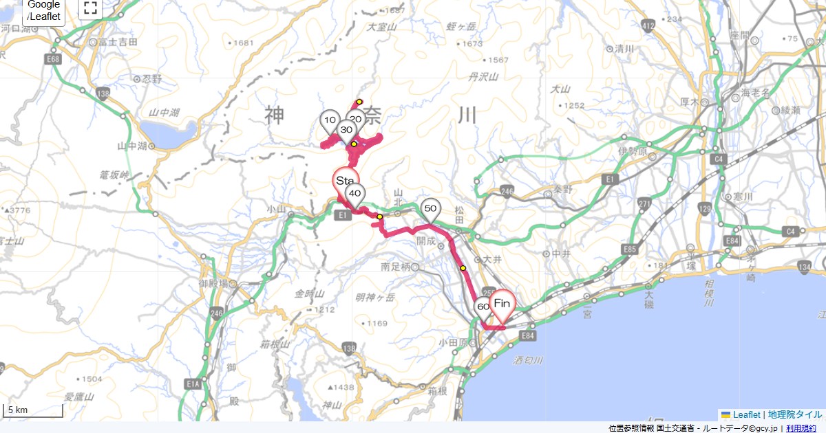 11/15 丹沢湖