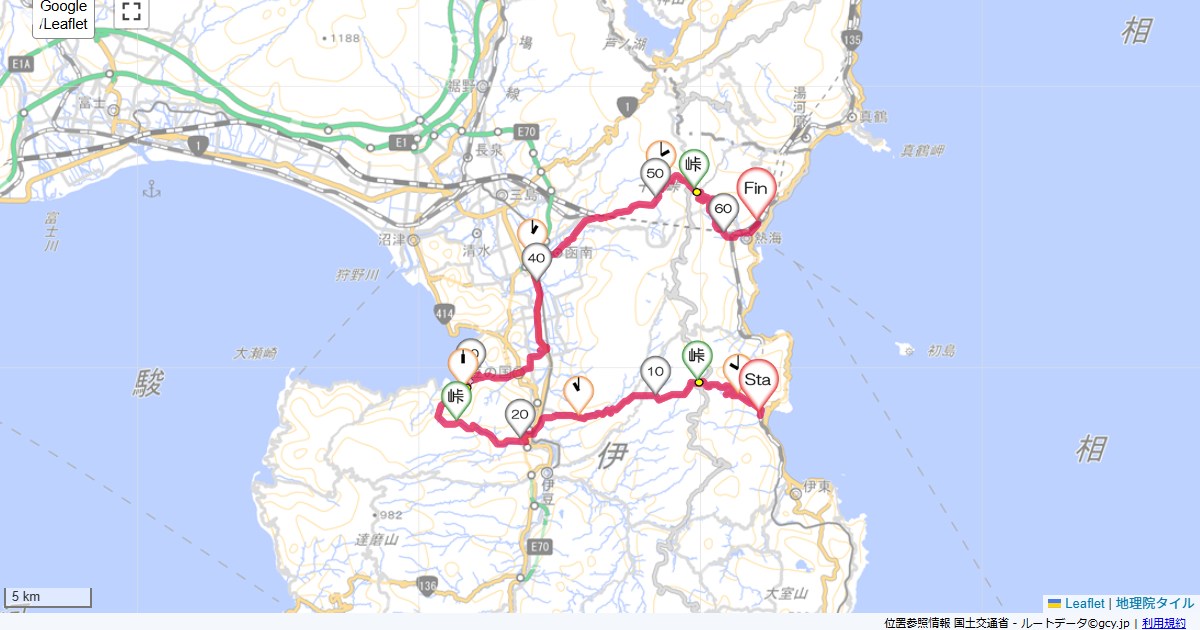 04/1/10 亀石峠と熱海街道（熱函道路）旧道