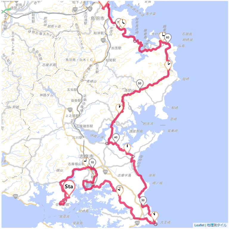 01/25 大王崎とパールロード