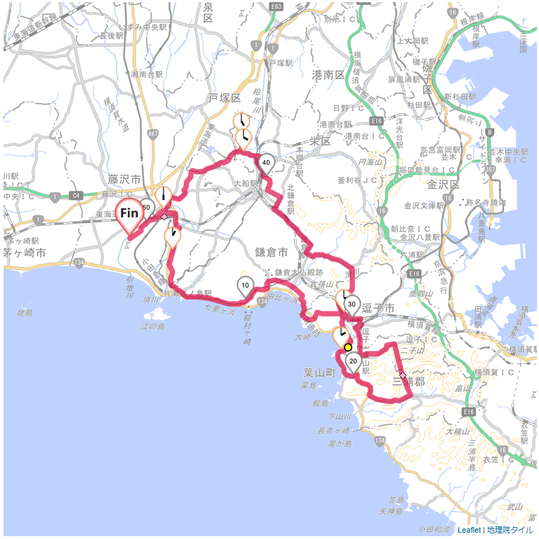 09/11 三浦半島中央道路