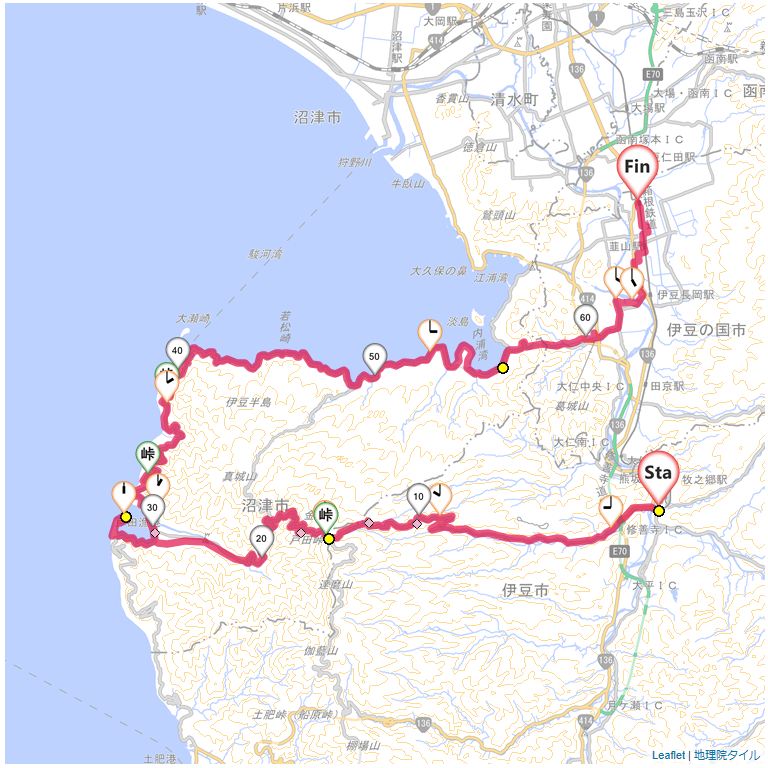 10/24 修善寺から戸田峠