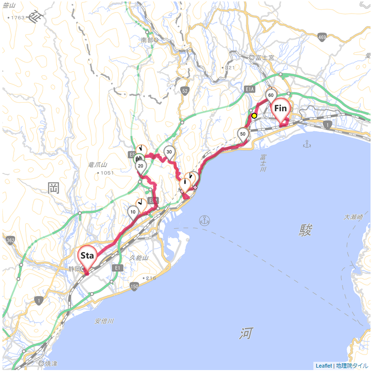 01/10 興津川・さった峠・富士緑道
