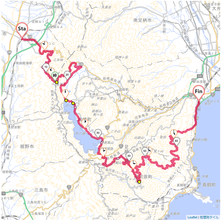 05/4/17 長尾峠・大観山・白銀林道