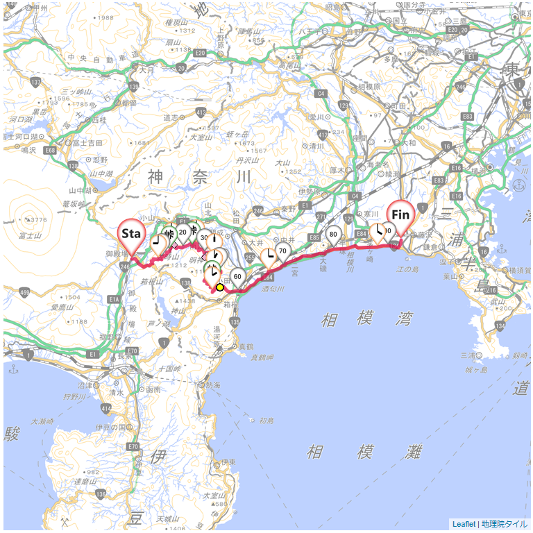 05/4/30 箱根の五つの林道