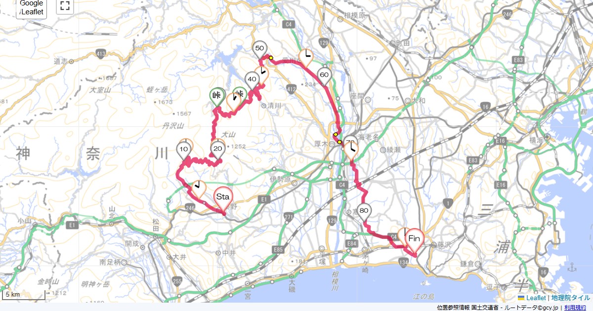 05/01 表丹沢林道・唐沢林道・半原越