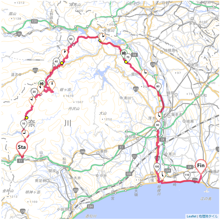 05/04 犬越路林道