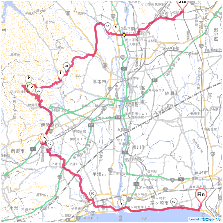 05/6/26 日向林道・仁ヶ久保林道