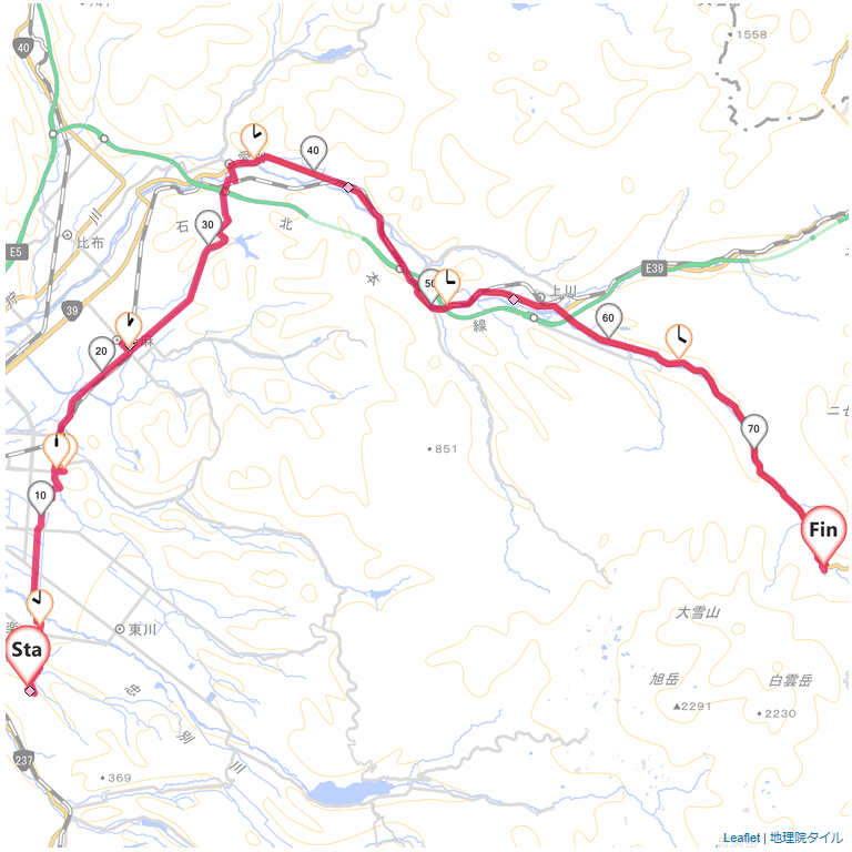 05/7/1 旭川－帯広1日目