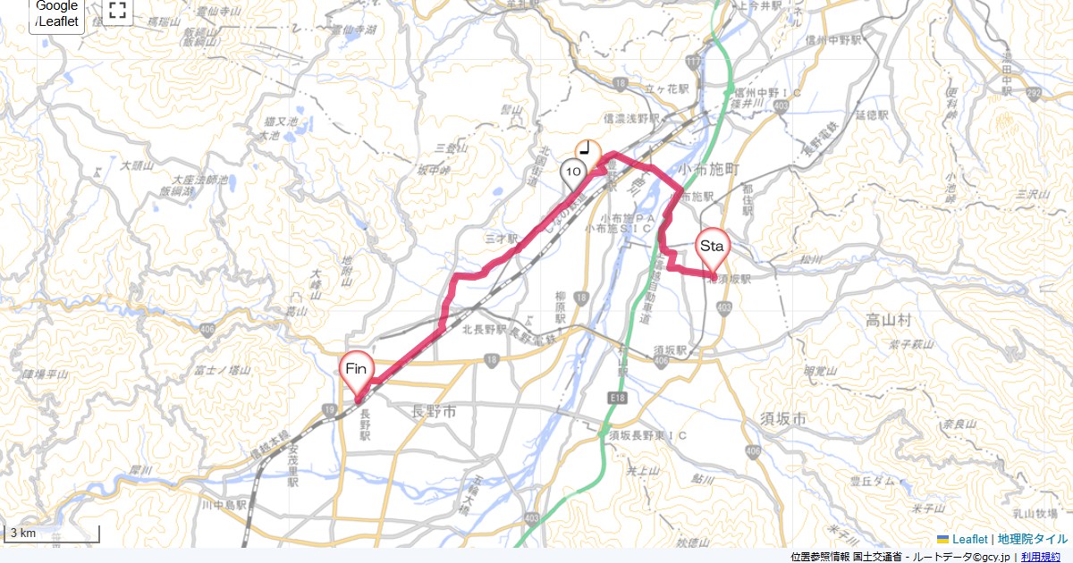 09/19 北須坂から長野