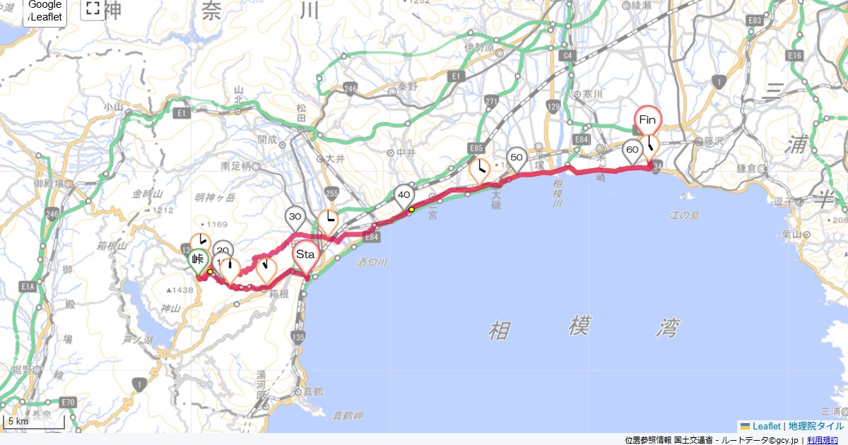 10/23 箱根登山鉄道に沿って