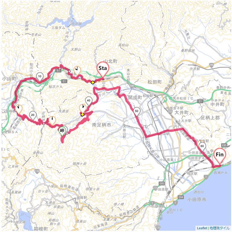 05/11/23 足柄峠・明神林道