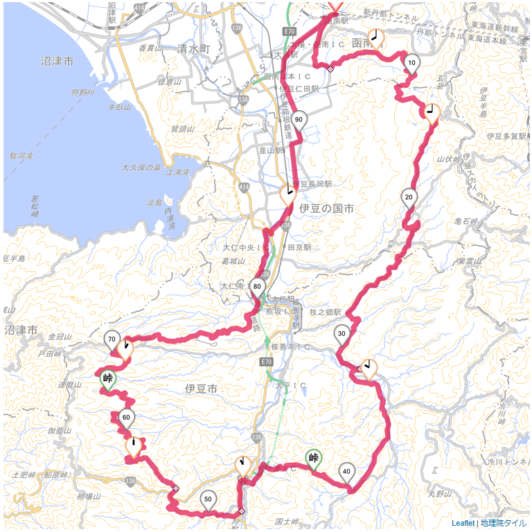 05/11/26 矢熊峠・達磨山林道