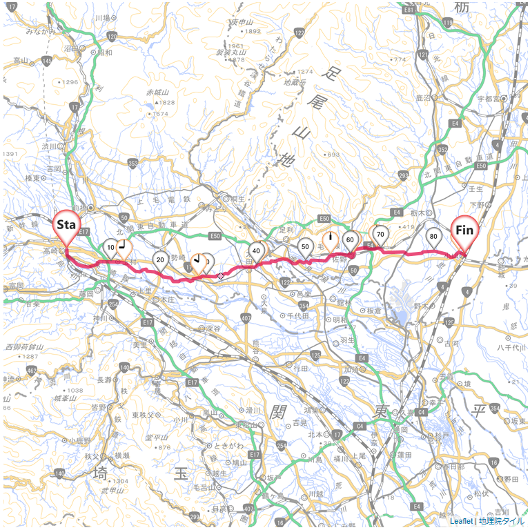 05/12/4 高崎から小山へ例幣使街道