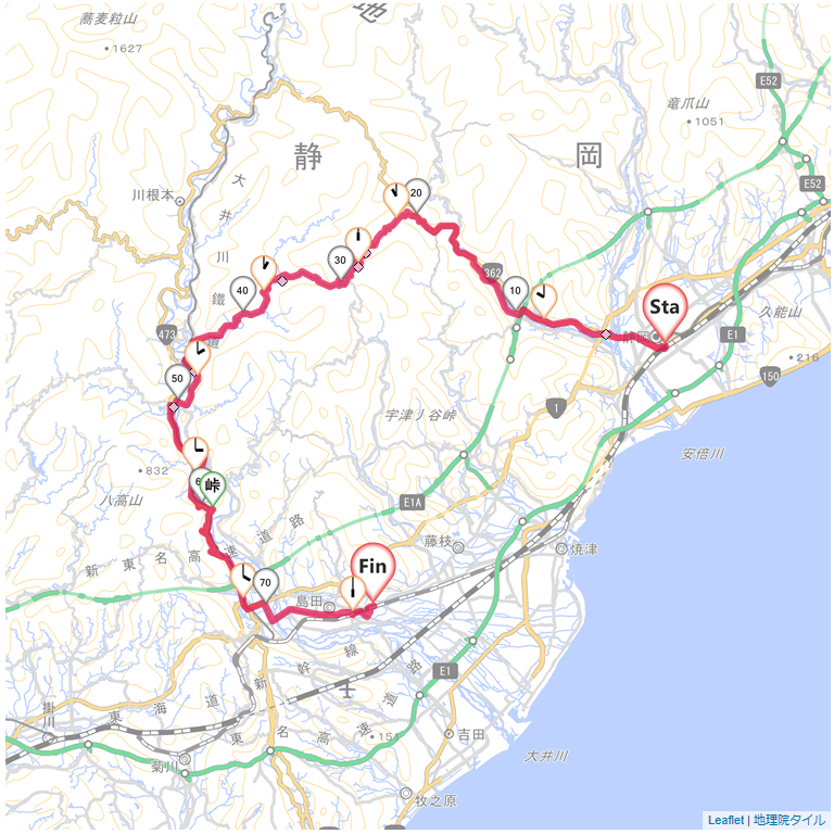 04/01 清笹峠・川根町桜まつり