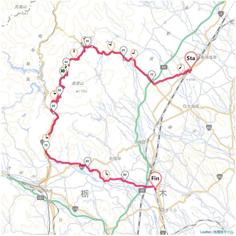 06/9/24 那須塩原から日塩もみじライン