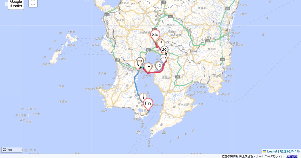 07/1/4 桜島・開聞・天草1日目