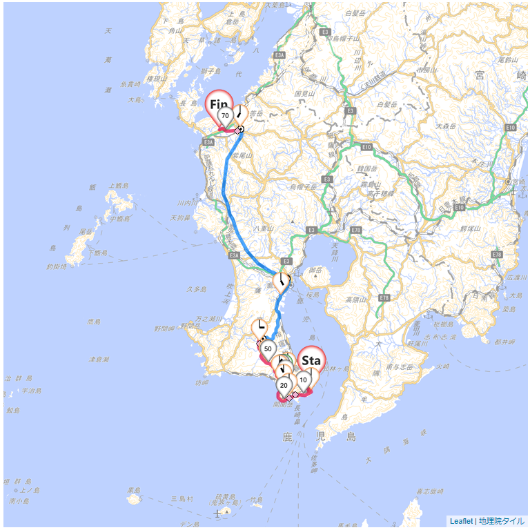 01/05 桜島・開聞・天草2日目