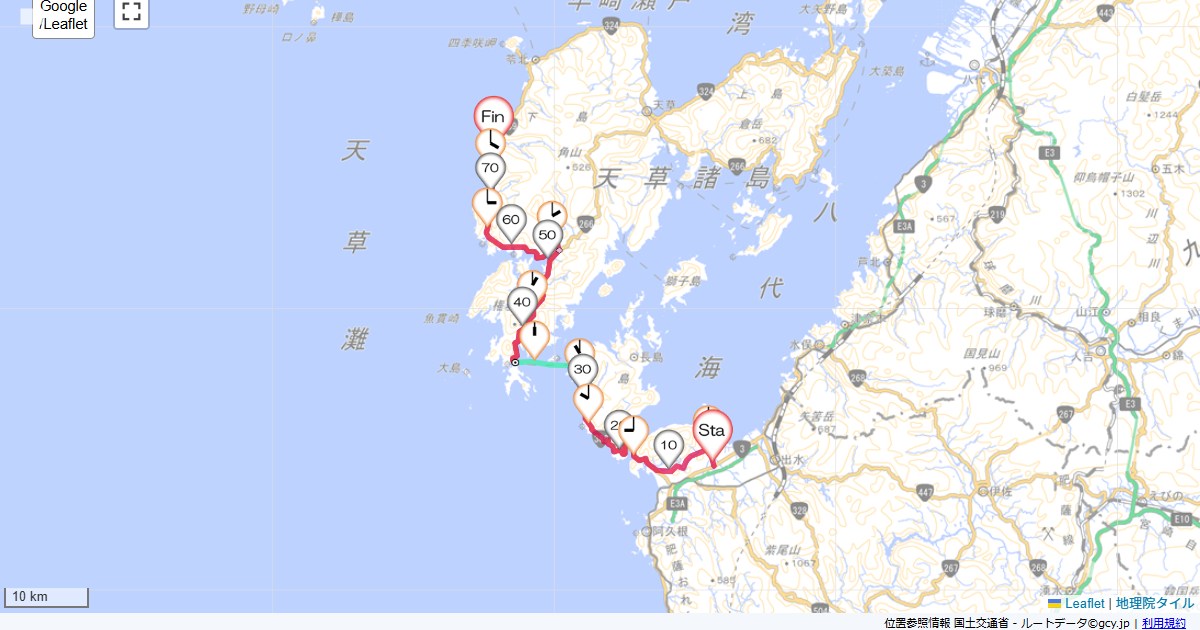 07/1/6 桜島・開聞・天草3日目