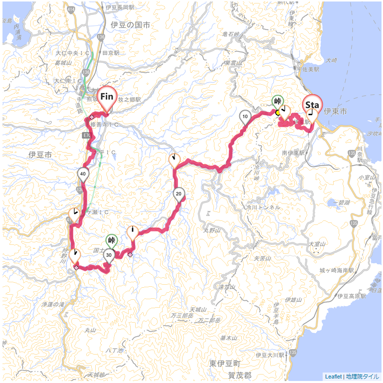 07/1/28 沢口峠・国士越
