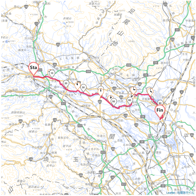 07/5/4 利根川と館林つつじ