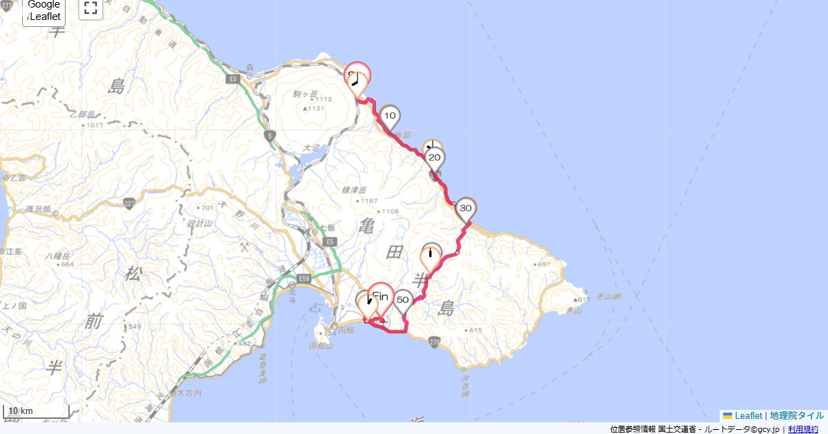 07/9/18 07道南5日目