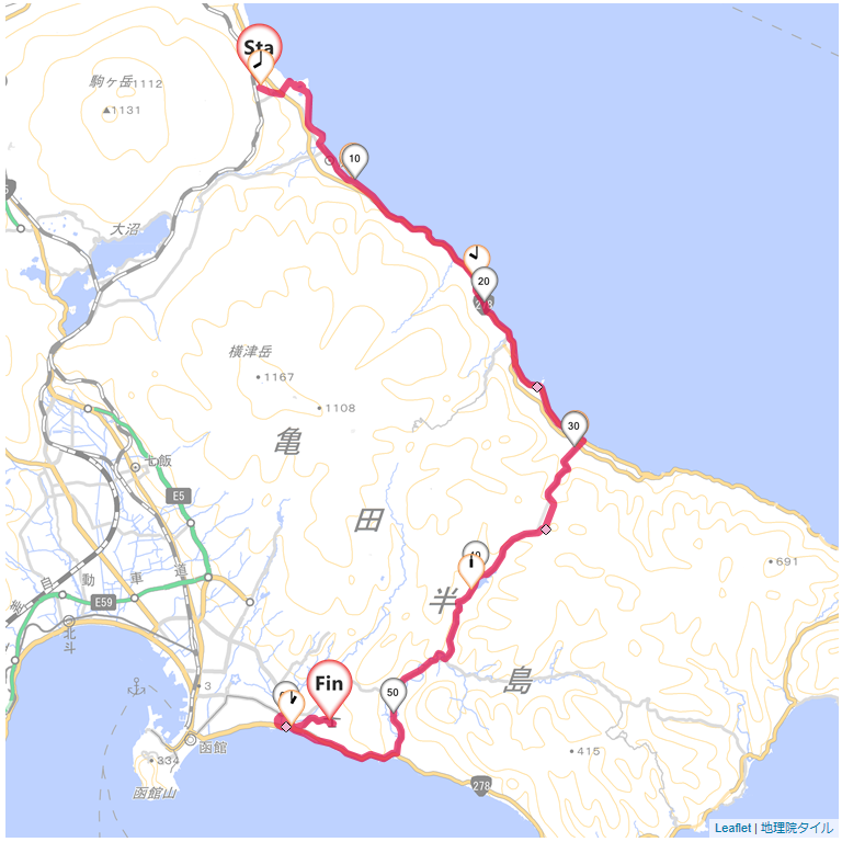 07/9/18 07道南5日目