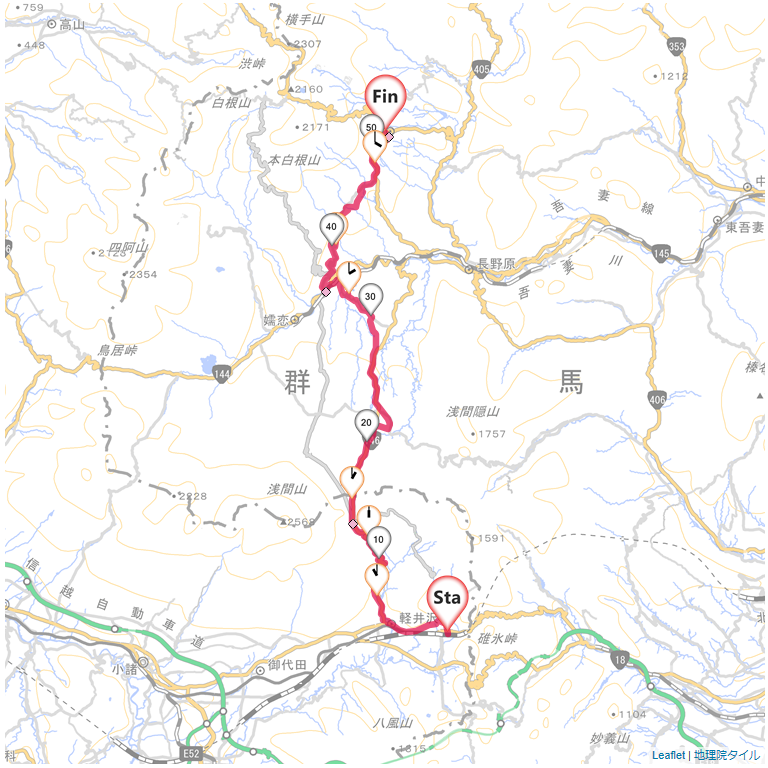 10/06 軽井沢から草津温泉