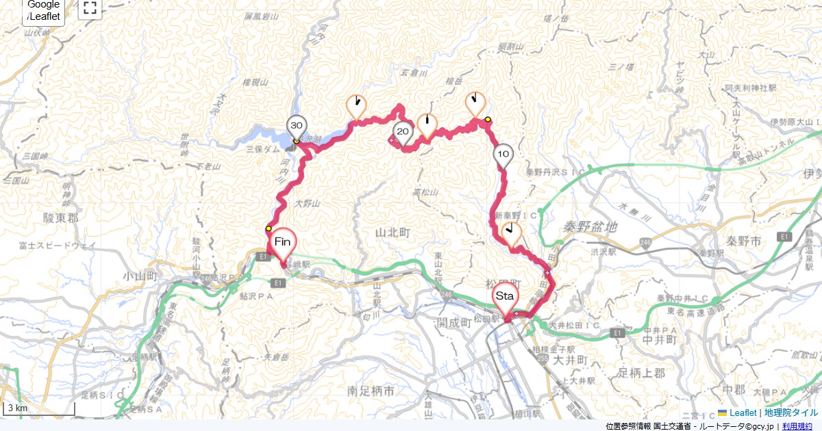 11/04 秦野峠林道