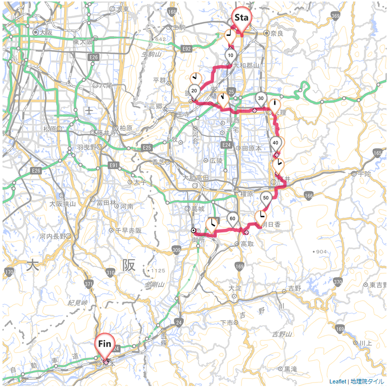 11/23 大阪・奈良・和歌山2日目