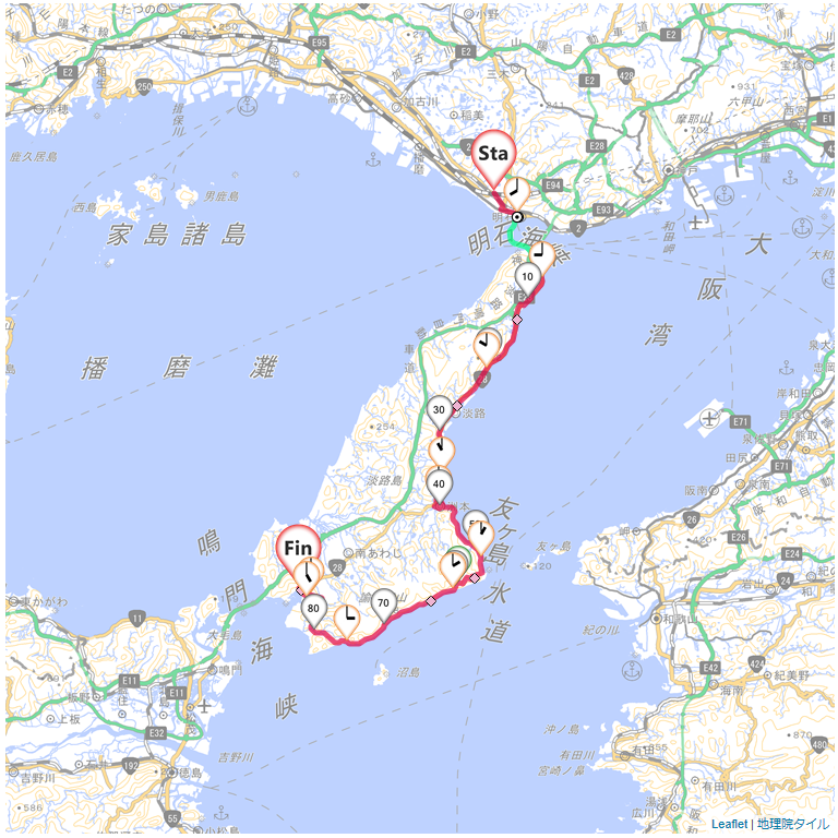 12/23 淡路島1日目